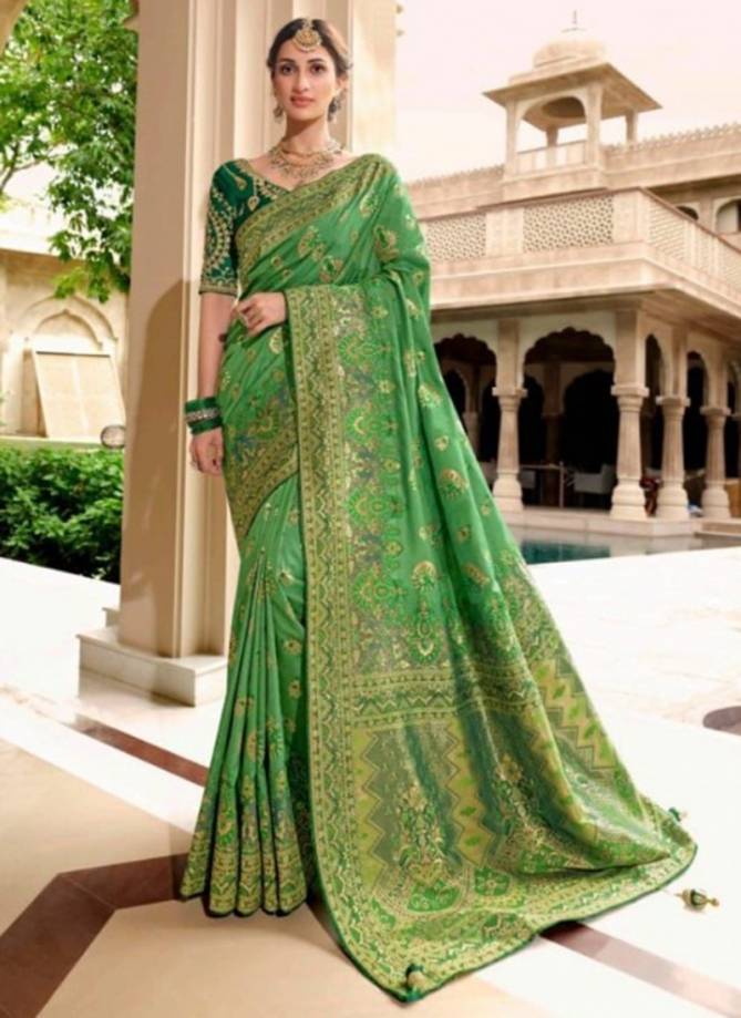 Rutba Vol 2 Krishna Gokul New Latest Designer Festive Wear Silk Saree Collection